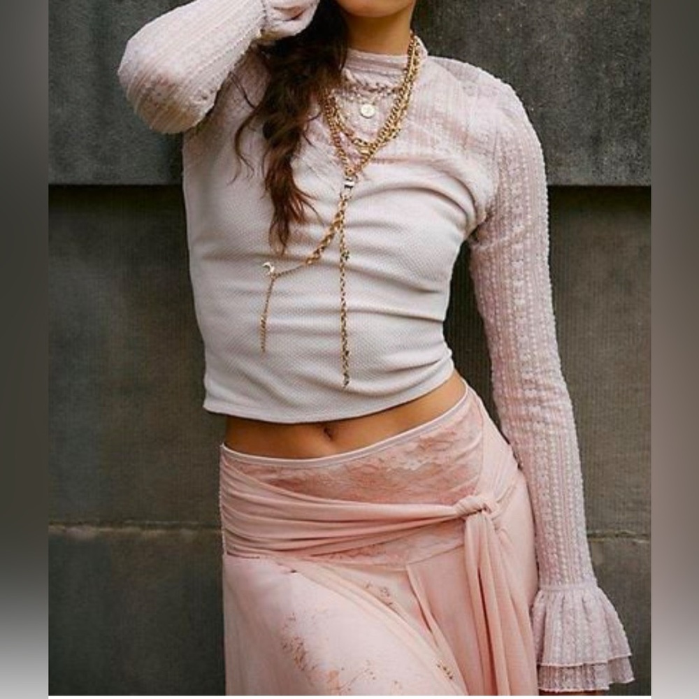 Free people Mina Long-Sleeve Top